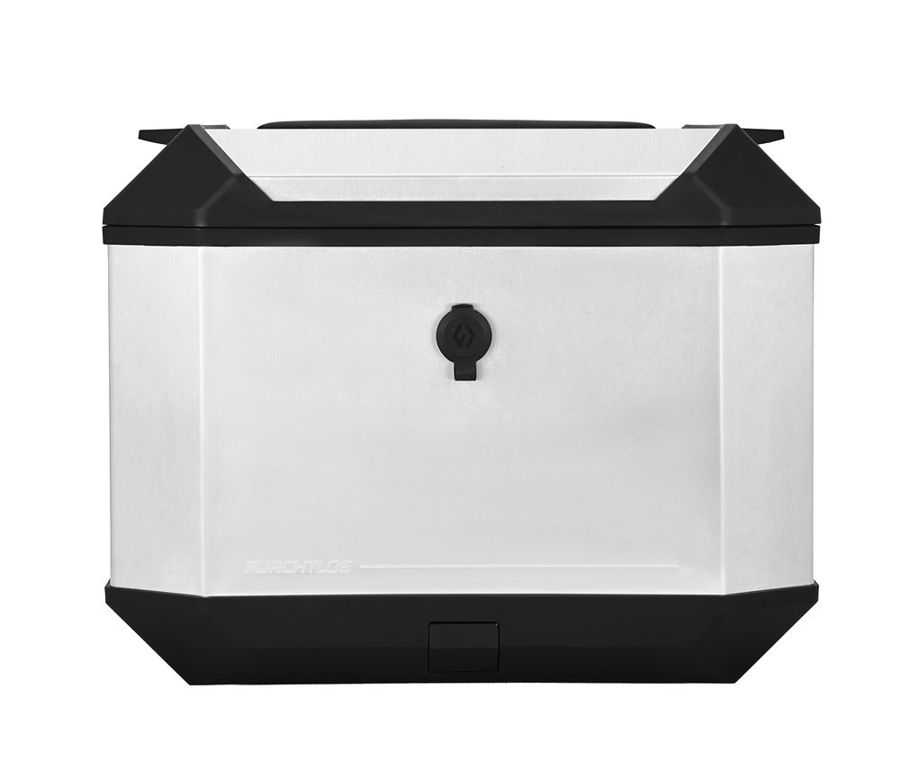 Furchtlos RANGER Alu Topcase Aero - 43 Liter - Aero Aluminium