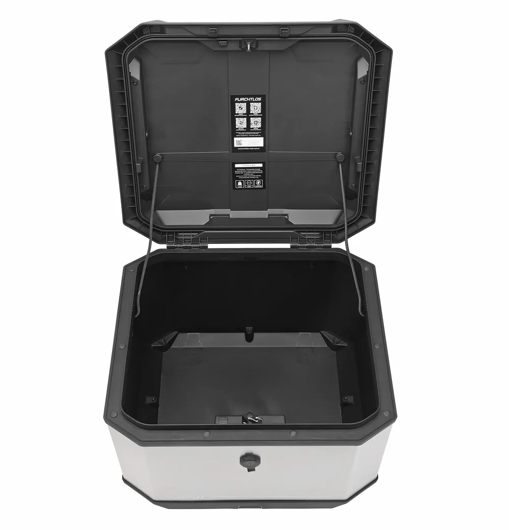 Furchtlos RANGER Basic Alu Topcase Aero - 50 Liter - Aero Aluminium