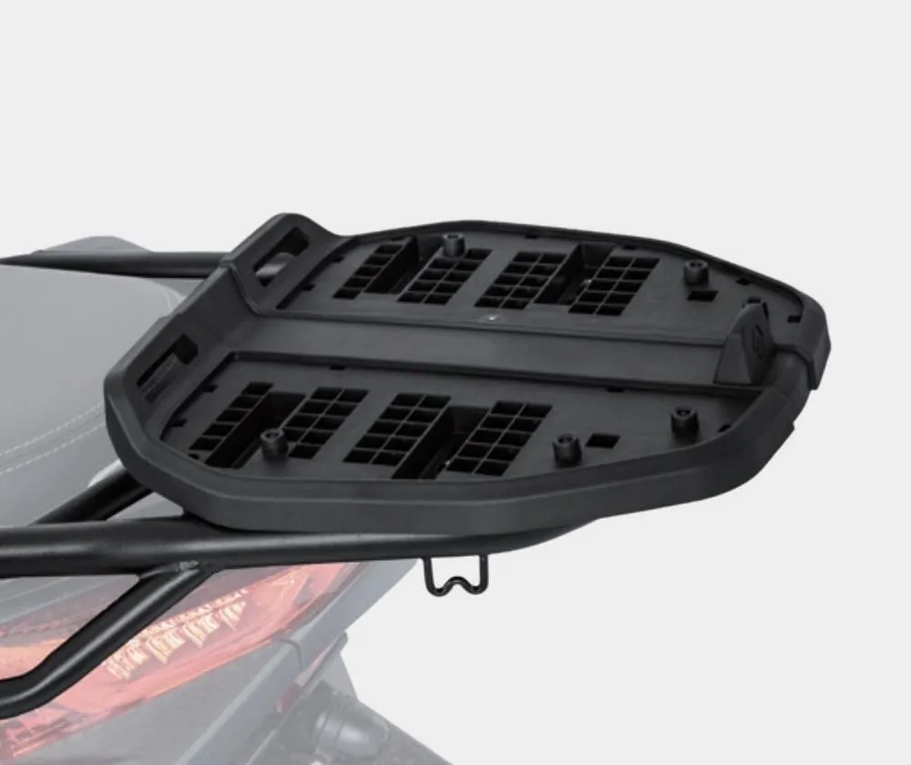 Furchtlos SHIELD S Basic Topcase - 35 Liter - schwarz/gelb - inkl. Montagekit