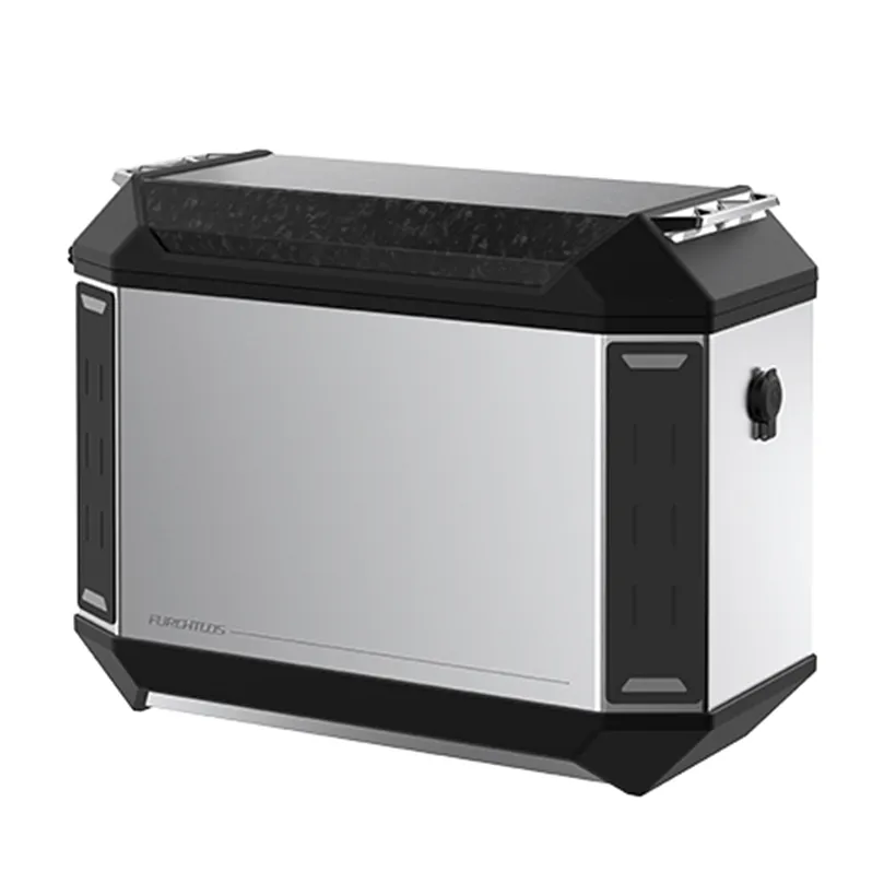 Furchtlos RANGER ADV Alu Seitenkoffer links - 36 Liter - Aero Aluminium