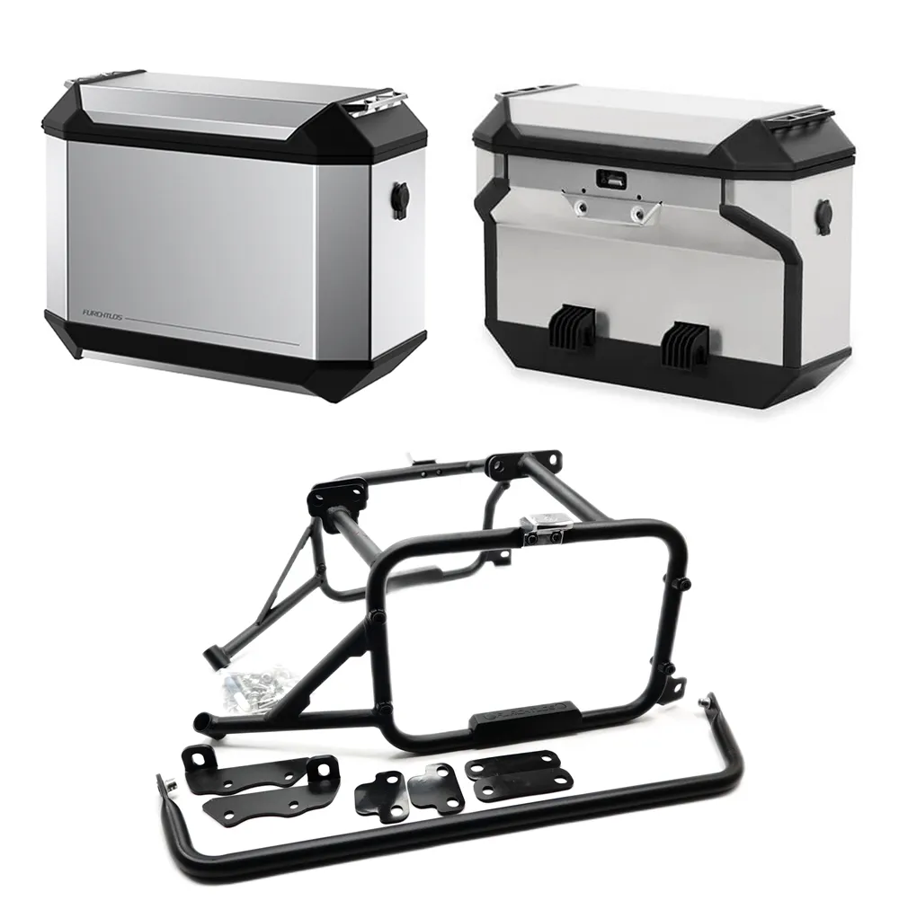 Furchtlos RANGER OFFSET Seitenkofferträger inkl. Seitenkoffer Set - KTM 1290 Super Adventure R /S 2021-24 Furchtlos RANGER OFFSET Seitenkofferträger inkl. Seitenkoffer Set - KTM 1290 Super Adventure R /S 2021-24