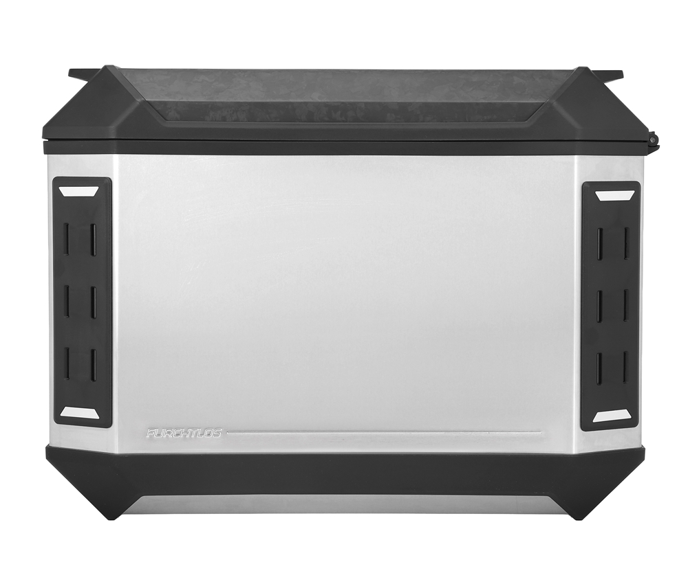 Furchtlos RANGER GVMK ADV Alu Seitenkoffer links - 36 Liter - Aero Aluminium - passend für GIVI Monokey