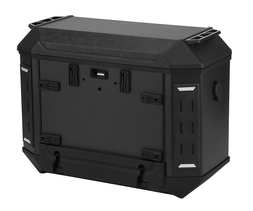 Furchtlos RANGER GVMK ADV Alu Seitenkoffer links - 36 Liter - anthrazit-schwarz - passend für GIVI Monokey