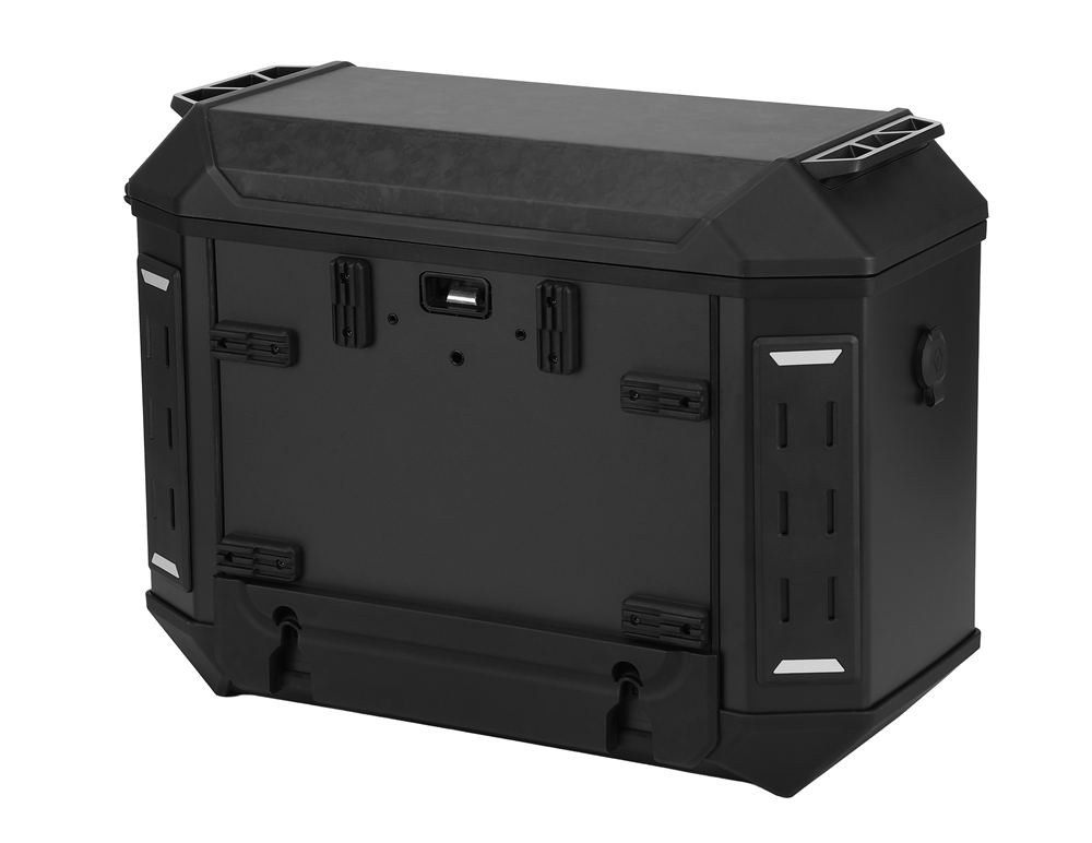 Furchtlos RANGER GVMK ADV Alu Seitenkoffer rechts - 36 Liter - anthrazit-schwarz - passend für GIVI Monokey