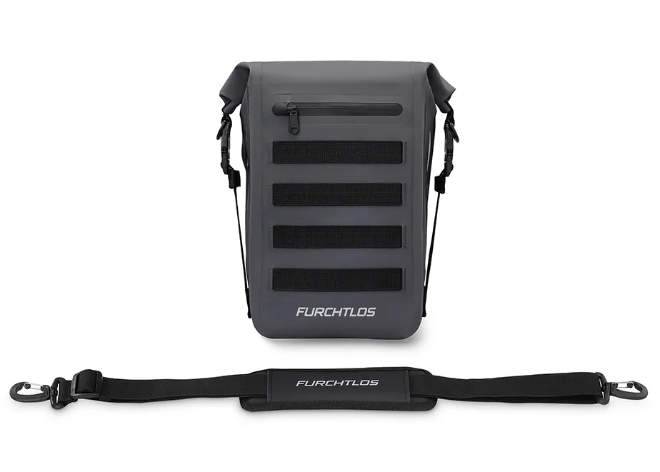 Furchtlos EVEREST Gepäcktasche Sturzbügel 6 Liter - schiefergrau