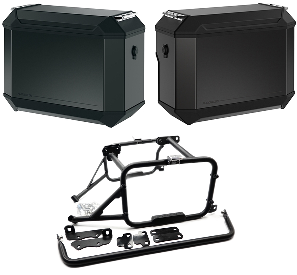 Furchtlos RANGER OFFSET Seitenkofferträger inkl. Seitenkoffer Set anthrazit - KTM 1290 Super Adventure R /S 2021-24 Furchtlos RANGER OFFSET Seitenkofferträger inkl. Seitenkoffer Set anthrazit - KTM 1290 Super Adventure R /S 2021-24