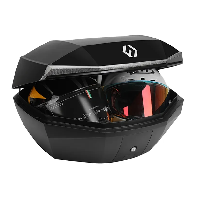 Furchtlos-SHIELD-L-Basic-Topcase-48-Liter-schwarz-silber-inkl-Montagekit-FU11TCXX000L14EX-100024-Inhalt Furchtlos SHIELD L Basic Topcase - 48 Liter - schwarz/silber