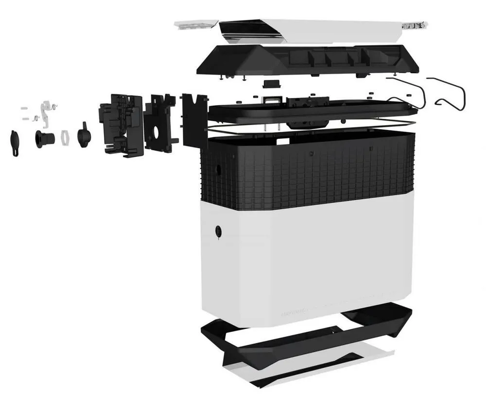 Furchtlos RANGER Alu Seitenkoffer links - 36 Liter - Aero Aluminium
