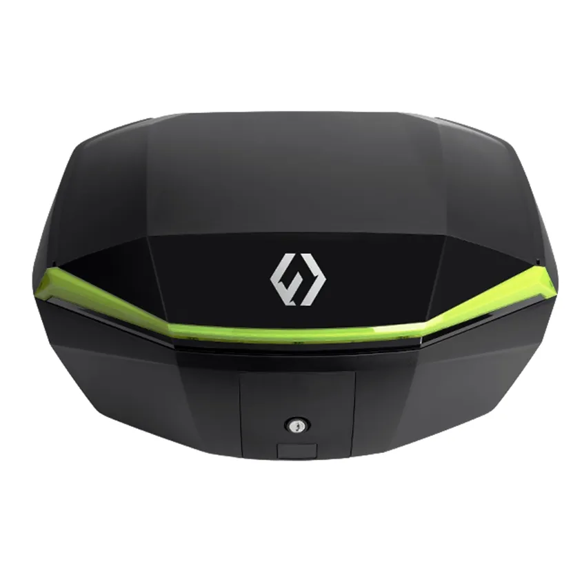 Furchtlos SHIELD L Basic Topcase - 48 Liter - schwarz/gelb