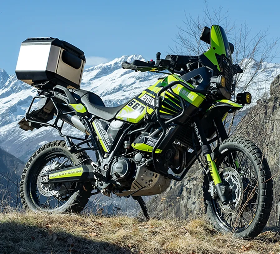 Furchtlos RANGER Alu Topcase Aero - 50 Liter - Aero Aluminium