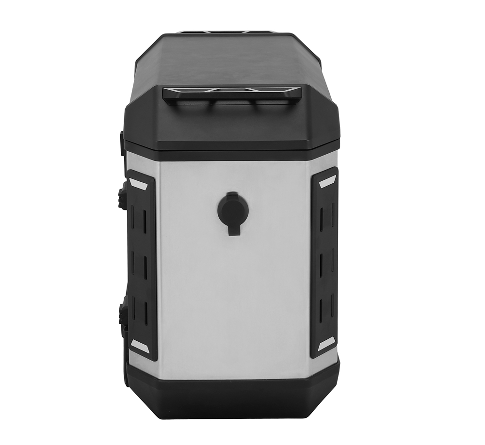 Furchtlos RANGER GVMK ADV Alu Seitenkoffer rechts - 36 Liter - Aero Aluminium - passend für GIVI Monokey