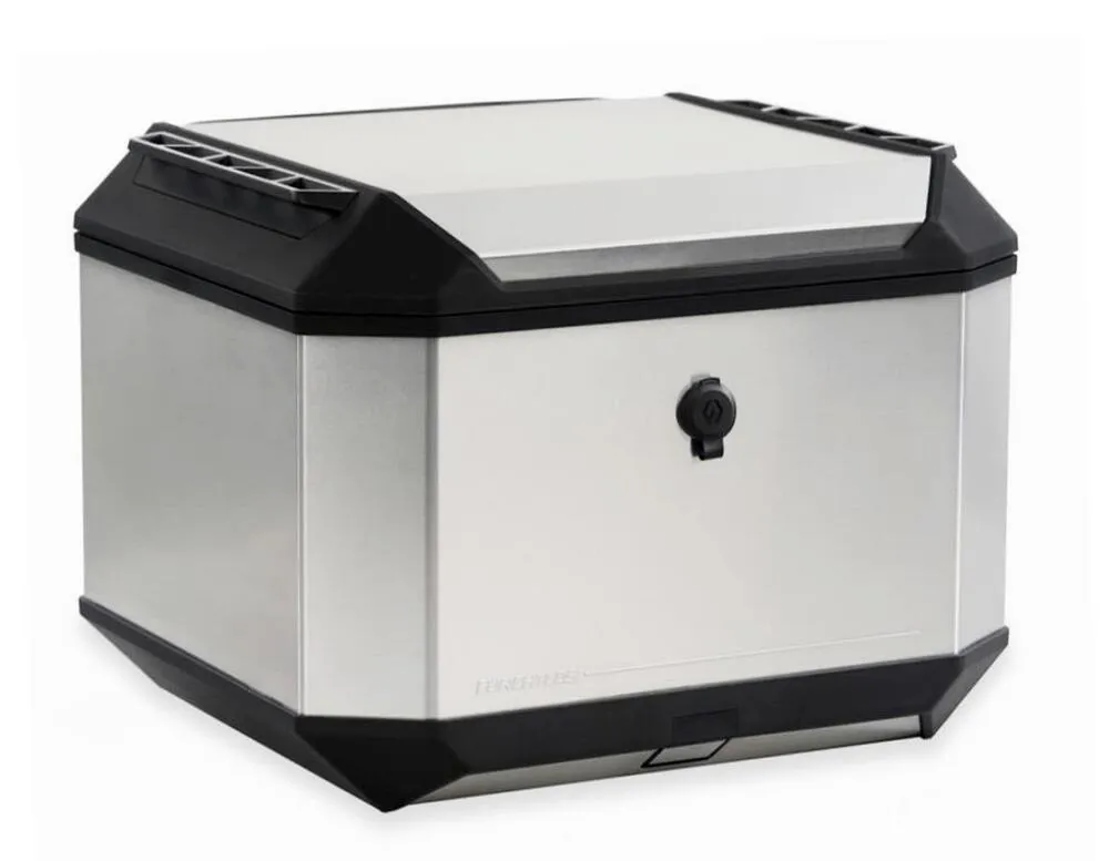 Furchtlos Ranger Alu Topcase Aero - 50 Liter - Aero Aluminium