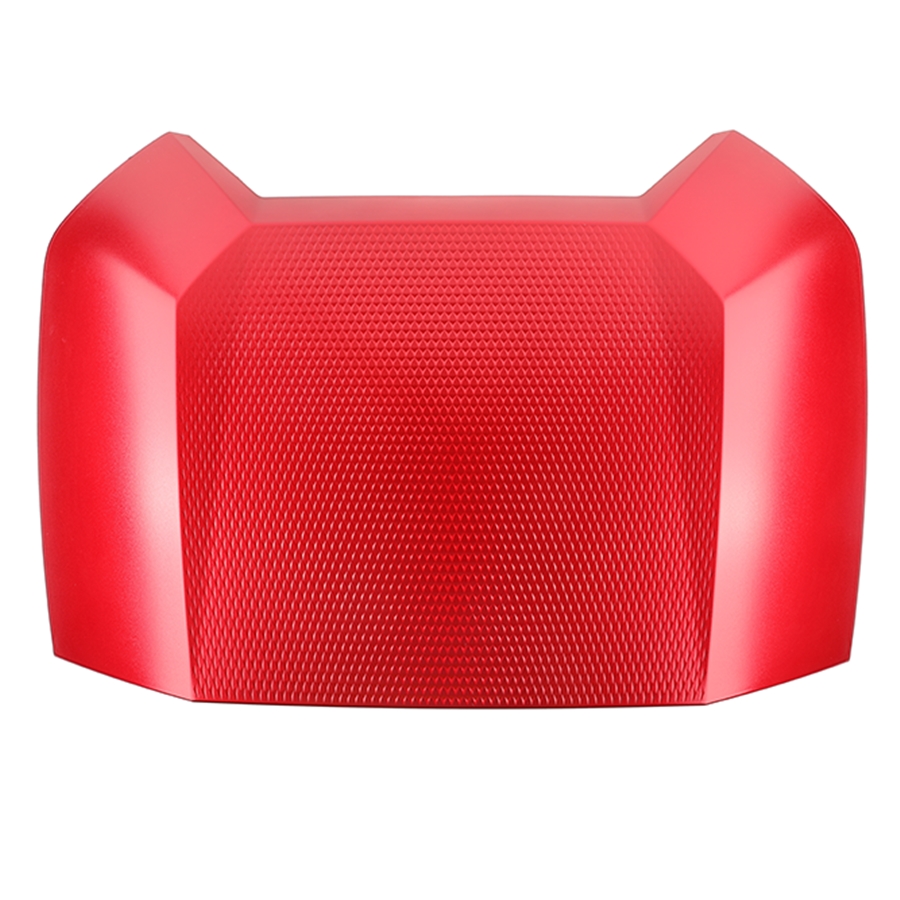 Furchtlos SHIELD L Topcase Kofferdeckel Abdeckung rot lackiert