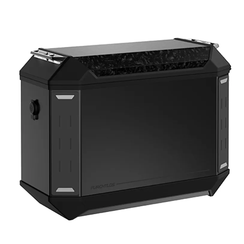 Furchtlos RANGER ADV Alu Seitenkoffer rechts - 36 Liter - anthrazit-schwarz