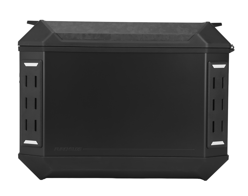 Furchtlos RANGER GVMK ADV Alu Seitenkoffer rechts - 36 Liter - anthrazit-schwarz - passend für GIVI Monokey