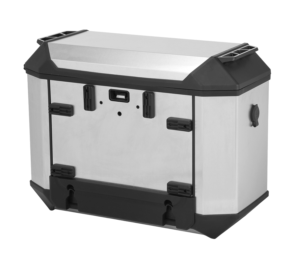 Furchtlos RANGER GVMK Alu Seitenkoffer links - 36 Liter - Aero Aluminium - passend für GIVI Monokey