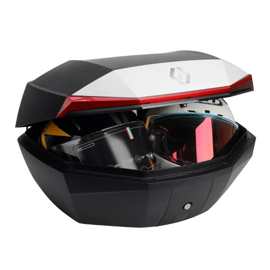 Furchtlos-SHIELD-L-Basic-Topcase-48-Liter-weiss-rot-inkl-Montagekit-FU11TCXX000L25EX-100023-inhalt Furchtlos SHIELD L Basic Topcase - 48 Liter - weiß/rot