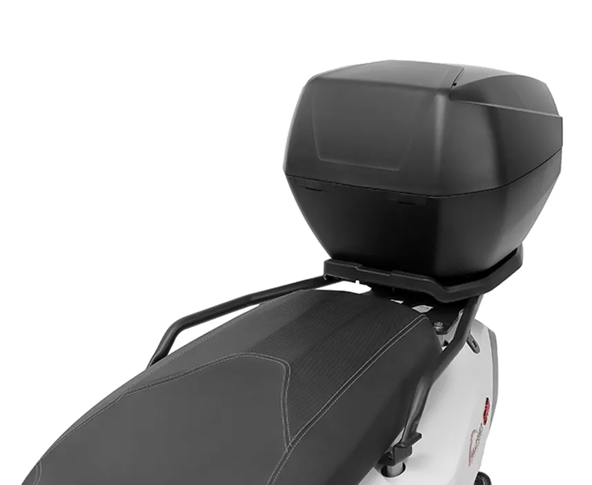 Furchtlos SHIELD S Basic Topcase - 35 Liter - schwarz/silber - inkl. Montagekit