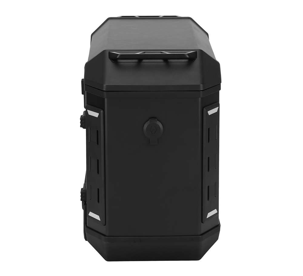 Furchtlos RANGER GVMK ADV Alu Seitenkoffer rechts - 36 Liter - anthrazit-schwarz - passend für GIVI Monokey